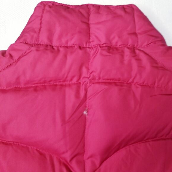 Cabelas Womens Goose Down Puffer Jacket Coat 550 Fill Wine Color Size Small - Picture 8 of 11